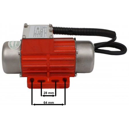 SILNIK WIBRACYJNY ELEKTROWIBRATOR MV40/3 3000 OBR 0,02kW 0,3kN 3-FAZOWY